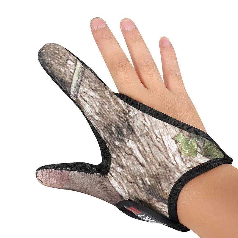 Fishing Gloves 2 Fingers Protector Breathable Anti-Slip